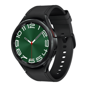 Smartwatch Samsung Watch 6 Classic SM-R965 4G LTE, ecran AMOLED 1.47inch, 2GB RAM, 16GB Flash, Bluetooth 5.3, Carcasa Otel, 47mm, Waterproof 5ATM (Negru) imagine