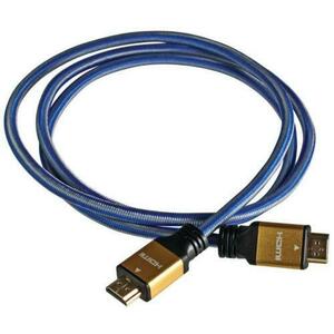 Cablu iBOX ITVFHD04, HDMI-HDMI, 1.5 m, Ultra HD, Standard V2 (Albastru) imagine