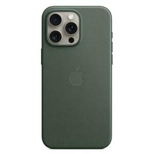 Husa Protectie Spate Apple FineWoven Case MagSafe pentru Apple iPhone 15 Pro Max (Verde) imagine