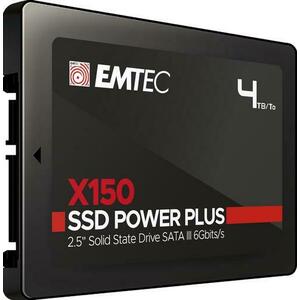 SSD EMTEC X150 Power Plus, 4TB, 3D NAND, 2, 5inch, SATA-III imagine