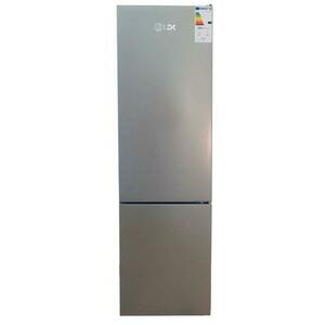 Combina frigorifica LDK Boreal DDS300IHLS, 288 L, Static, Clasa F, H 180 cm (Argintiu) imagine