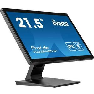 Monitor IPS LED IIYAMA 21.5inch T2238MSC-B1, Full HD (1920 x 1080), HDMI, DisplayPort, Boxe, Touchscreen (Negru) imagine