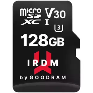 Card de memorie Goodram IR-M3AA-1280R12, 128GB, UHS I, cls 10, microSDXC + adaptor, imagine