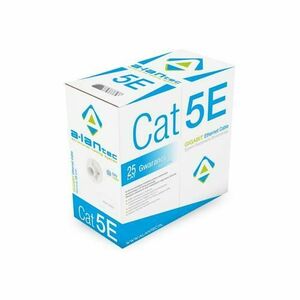 Cablu retea CAT 5E FTP 100% cupru 4 x 2 x 24 AWG, pachet 305 m imagine