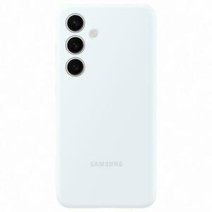 Husa de protectie Samsung Silicone Case pentru Galaxy S24, WHITE imagine