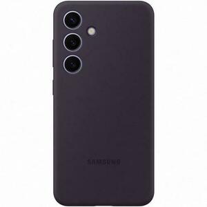 Husa de protectie Samsung Silicone Case pentru Galaxy S24, DARK VIOLET imagine