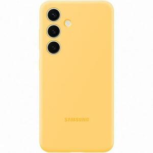 Husa de protectie Samsung Silicone Case pentru Galaxy S24, YELLOW imagine