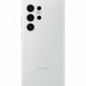 Husa de protectie Samsung Smart View Wallet Case pentru Galaxy S24 Ultra, White imagine