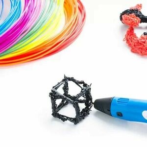 Filamente imprimare 3D, set 20 bucati, material PLA, lungime 20 m, multicolor imagine
