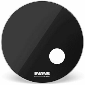 Evans BD18RB EQ3 Resonant 18" Black Față de rezonanță pentru tobe imagine