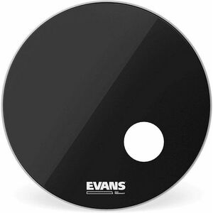 Evans BD20RB EQ3 Resonant 20" Black Față de rezonanță pentru tobe imagine