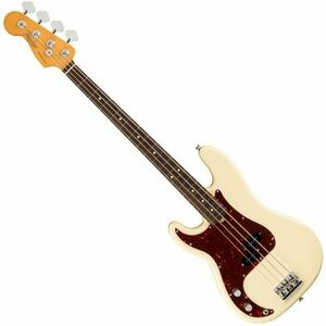 Fender American Professional II Precision Bass RW LH Olympic White imagine