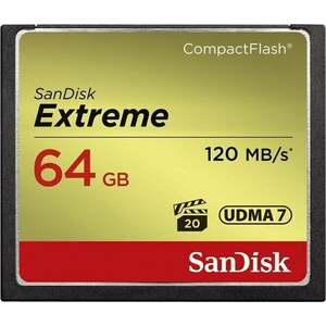 SanDisk Extreme CompactFlash 64 GB SDCFXSB-064G-G46 CompactFlash 64 GB Carduri de memorie imagine