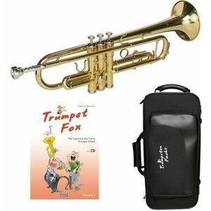 Cascha EH 3820 EN Trumpet Fox Beginner Set Trompetă Si b imagine