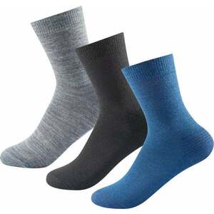 Devold Daily Merino Medium Sock 3 Pack Indigo Mix 36-40 Sosete imagine