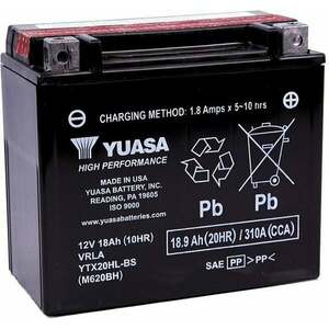 Yuasa Battery YTX20HL-BS Baterie motocicletă imagine