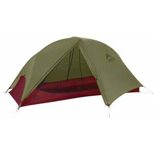 MSR FreeLite 1-Person Ultralight Backpacking Tent Green/Red Cort imagine