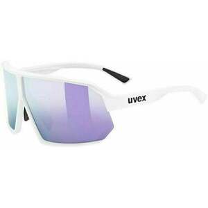 UVEX Sportstyle 237 White Mat/Mirror Lavender Ochelari ciclism imagine