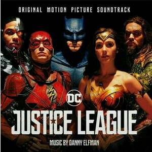 Original Soundtrack - Justice League (Limited Edition) (Reissue) (Orange Red Marbled) (2 LP) imagine