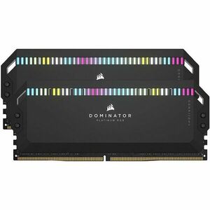 Memorie RAM Dominator Platinum RGB Black 32GB DDR5 5600MHz CL36 Dual Channel Kit imagine