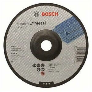 Disc degrosare metal Bosch 2608603183, 180 mm diametru, 6 mm grosime imagine