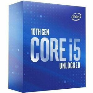 Procesor Intel Core i5-10600KF (4.1GHz, 12MB, LGA1200) box imagine