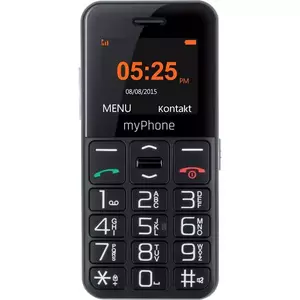 Telefon Mobil MyPhone Halo Easy Single SIM Black imagine