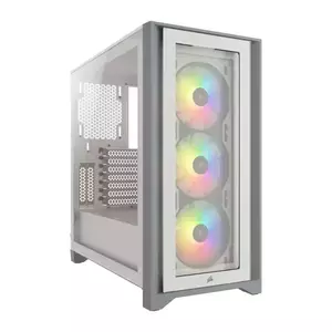 Carcasa PC Corsair iCUE 4000X RGB Alb imagine