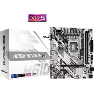 Placa de baza AsRock H610M-HDV/M.2+ DDR5 Socket 1700 imagine