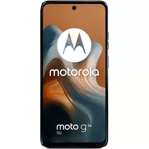 Telefon Mobil Motorola Moto G34 128GB Flash 8GB RAM Dual SIM 5G Charcoal Black imagine