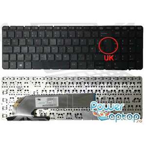 Tastatura HP ProBook 721953 B31 layout UK fara rama enter mare imagine