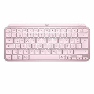Tastatura Wireless LOGITECH MX Keys Mini Minimalist, Illuminata (Roz) imagine