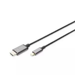 Cablu Digitus DA-70821, USB-C - HDMI, 4k, 1.8m imagine