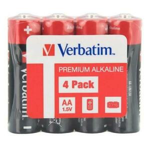 Baterii Alkaline Verbatim 49501, AA, 4 buc imagine