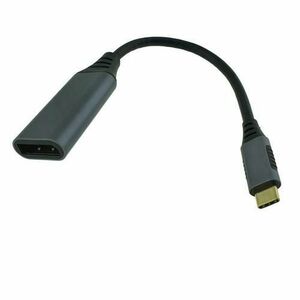 Adaptor video Gembird A-USB3C-DPF-01, Displayport la USB-C, 0.15m (Negru) imagine