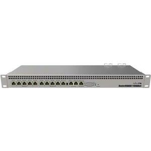 Router MikroTik RB1100AHx4, QuadCore 1.4GHz, 13xGigabit LAN, Rack 2U, microSD imagine