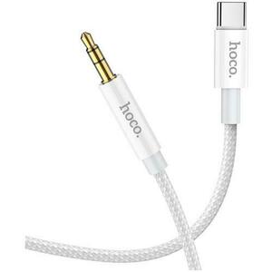Cablu Audio HOCO UPA19, USB Type C la Jack 3.5 mm, 1m, Argintiu imagine