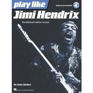 Hal Leonard Play like Jimi Hendrix Guitar [TAB] Partituri imagine