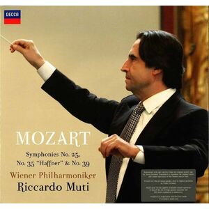 Riccardo Muti Mozart Symphonies Nr. 25, 35, 39 (2 LP) imagine