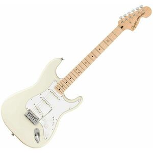 Fender Squier Affinity Series Stratocaster MN WPG Olympic White imagine