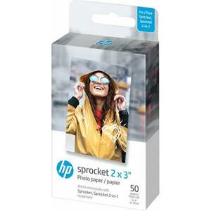 HP Zink Paper Sprocket Hârtie fotografică imagine