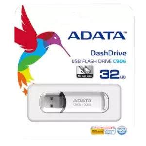 Flash Drive A-Data 32GB DashDrive Classic C906 2.0 (white) imagine