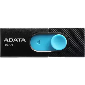 Flash Drive A-Data UV220 32GB USB 2.0 Black-Blue imagine