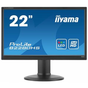Monitor Second Hand Iiyama B2280H, 22 Inch Full HD LED, VGA, DVI, Display Port imagine