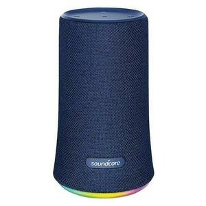 Boxa portabila Anker Soundcore Flare 2, 20W, sunet 360°, Bluetooth 5.0, lumini LED (Albastru) imagine