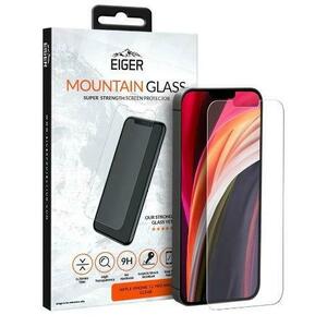 Folie Protectie Sticla Alumino-Silicata Eiger 2.5D Mountain Glass EGMSP00143 pentru Apple iPhone 12 Pro Max (Transparent) imagine
