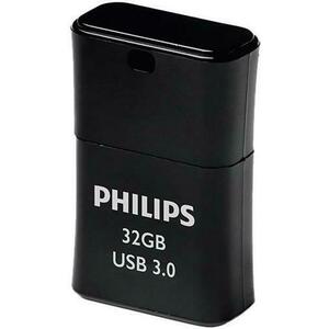 Stick USB Philips Pico Edition FM64FD90B/10, 32GB, USB 3.0 (Negru) imagine