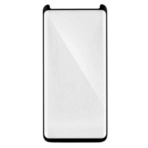 Folie Protectie Sticla Temperata Devia 3D Case Friendly DV3DCFG965BK pentru Samsung Galaxy S9 Plus G965 (Transparent/Negru) imagine
