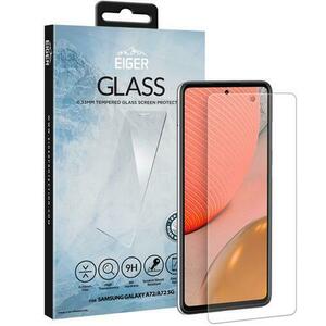 Folie Protectie Sticla Temperata Eiger EGSP00690 pentru Samsung Galaxy A72 (Transparent) imagine