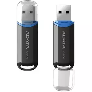 USB Flash Drive ADATA 64Gb, C906, USB2.0, Negru imagine